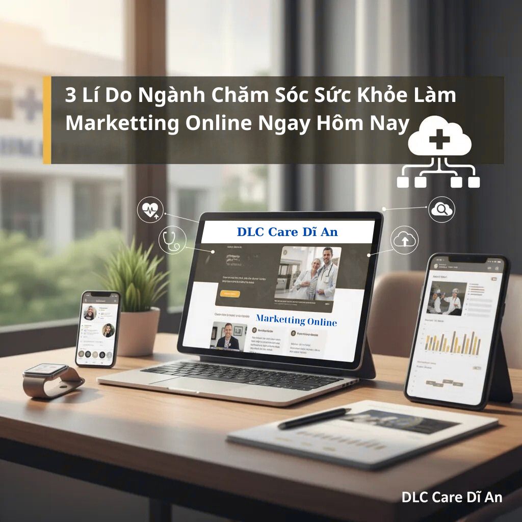 3 Lý Do Ngành Chăm Sóc Sức Khỏe Phải Bắt Đầu Làm Marketing Online Ngay Hôm Nay