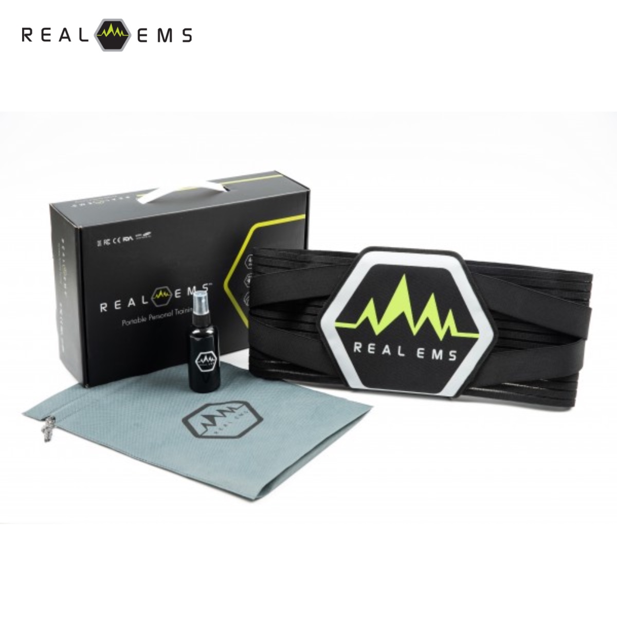 Đai Giảm Mỡ Bụng - Real EMS 12 Đai Giảm Mỡ Bụng Real EMS